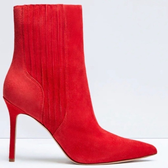 Veronica Beard Suede Lisa Bootie 70 - Picture 1 of 6